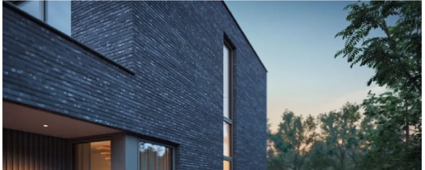 Serramenti serie Elegant Deceuninck installati su un'abitazione moderna